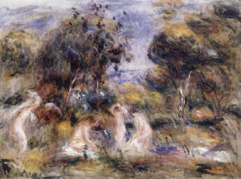 Pierre Renoir The Bathers oil painting picture